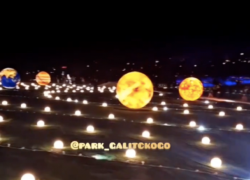 В парке Галицкого открылся арт-объект «Парад планет»