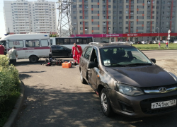 Мотоциклиста в Краснодаре сбил водитель с автознаком «инвалид»