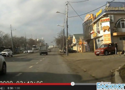 Краснодар: при столкновении автомобилей пострадал пешеход (видео)