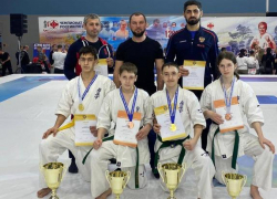Юные каратисты из Краснодарского края завоевали 5 медалей на первенстве России