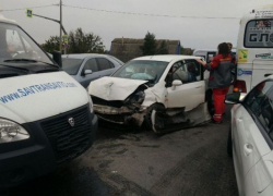  В массовой аварии в Краснодаре пострадал годовалый ребенок 