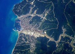 Два города Краснодарского края показал российский космонавт с борта МКС