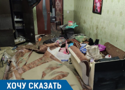 «Дома воды по грудь»: наводнение снова уничтожило квартиру жительницы Туапсе 