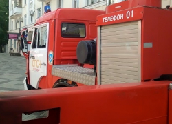 В Краснодаре загорелся частный дом