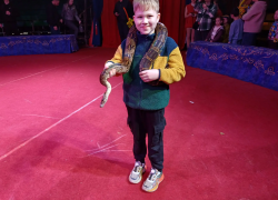 Дети участников СВО из Краснодара попробовали себя в роли цирковых артистов  