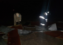 Кубанский поселок остался без электро и газоснабжения из-за шквалистого ветра и дождя 