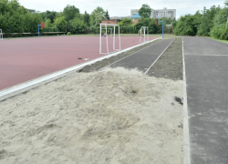 Ремонт стадиона в лицее №64 Краснодара возобновили