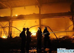 В Краснодаре ликвидирован крупный пожар возле аэропорта