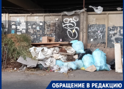 Садовый мост в Краснодаре превратился в пристанище алкоголиков и свалку мусора
