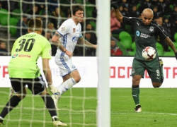 «Краснодар» только под конец игры смог сравнять счет в матче с «Оренбургом» 