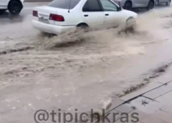 Дороги и улицы Краснодара 8 мая ушли под воду