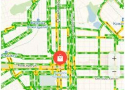 Нерабочая неделя в Краснодаре началась без пробок