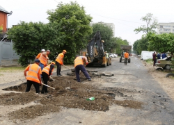 Улицу Головатого в Краснодаре отремонтируют к осени 
