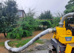 В Новороссийске  тайфун затопил 43 дома 