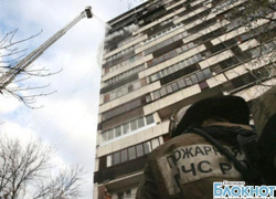 В Краснодаре горела многоэтажка