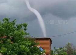 На Черноморском побережье зафиксировали несколько смерчей