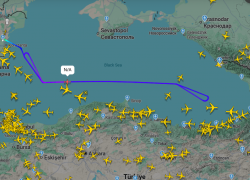 Самолёт-разведчик «Артемида» рыщет в небе над Чёрным морем