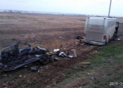 В Краснодарском крае в ДТП с автобусом погибли два человека