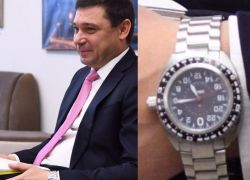«Ракета», а не Rolex: в мэрии Краснодара озвучили марку часов Евгения Первышова 