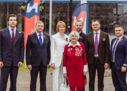 Праздник ко Дню Победы организовала компания «ИНСИТИ девелопмент» для жителей своих микрорайонов