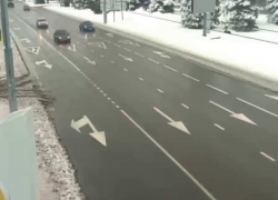 Основные улицы Краснодара очистили от снега 