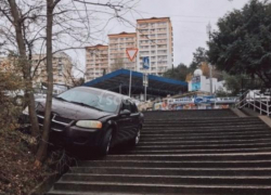 Нелепый водитель опозорился на весь Сочи