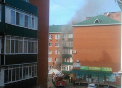 В Краснодаре горели цокольные помещения многоэтажки