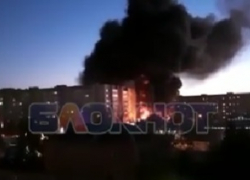 Появилось видео взрыва СУ-34 в Ейске