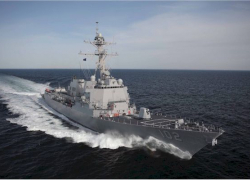 Из-за конфликта на Украине в Черное море вошел американский ракетный эсминец