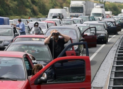 Открытие Керченского моста парализует движение в Краснодарском крае 