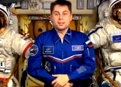 Космонавт Андрей Федяев записал послание для жителей Геленджика на борту МКС