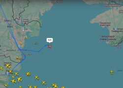 Американского «Посейдона» засекли в небе над Чёрным морем