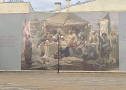 В Краснодаре на фасаде музея имени Коваленко поменяли баннер