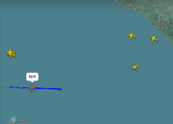 Три подозрительных самолёта приблизились к Черноморскому побережью Кубани