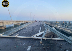 Крымский мост атаковали беспилотники ВСУ: НАК 