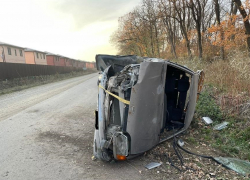 Под Краснодаром 16-летний парень за рулем машины попал в ДТП