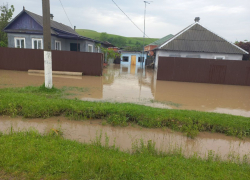 Аул Ходзь в Адыгее уходит под воду из-за дождей