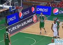 Баскетбольный клуб «Локомотив-Кубань» победил «Зелона Гора» со счетом 97:78