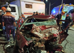 ДТП в Краснодарском крае: зажатое тело из машины пришлось доставать спасателям