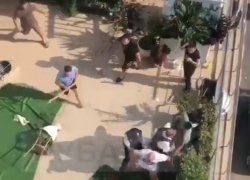 Лопаты, автоматы, стрельба и полиция: видео и подробности кровавого побоища в Лермонтово