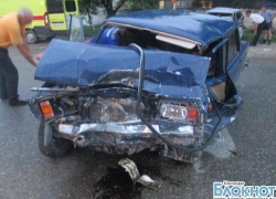 В Отрадненском районе произошло лобовое столкновение