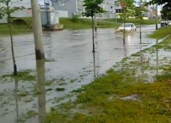  На Кубани после ночных дождей затопило несколько городов 
