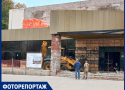 Здание кинотеатра «Болгария» в Краснодаре изменилось до неузнаваемости