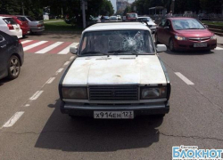 В столице Кубани автомобилист сбил 22-летнюю девушку