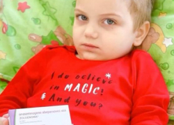 Четырехлетнему Марку Угрехелидзе с диагнозом СМА сделали долгожданный укол за 121 млн рублей
