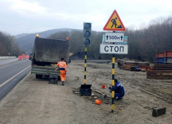 Реверсивное движение ввели на трассе М-4 «Дон» на Кубани