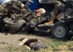 На Кубани в ДТП с участием КамАЗа погибли четыре человека