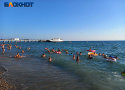 В трёх городах Кубани температура морской воды достигла +28 градусов