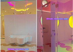 Гламурный туалет в парке Галицкого стал объектом восхищения краснодарцев