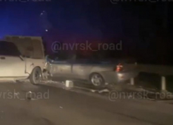 На Кубани произошло ДТП с участием полицейской «Приоры»